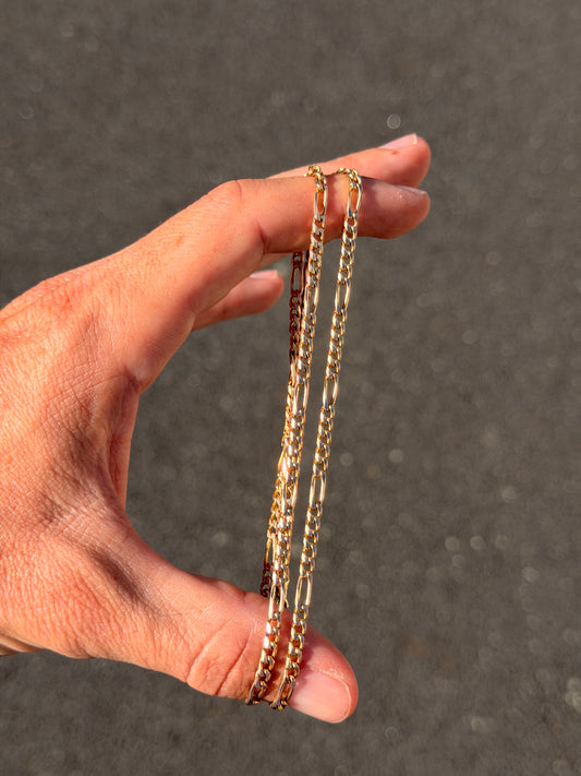 Italian Figaro Necklace 50cm