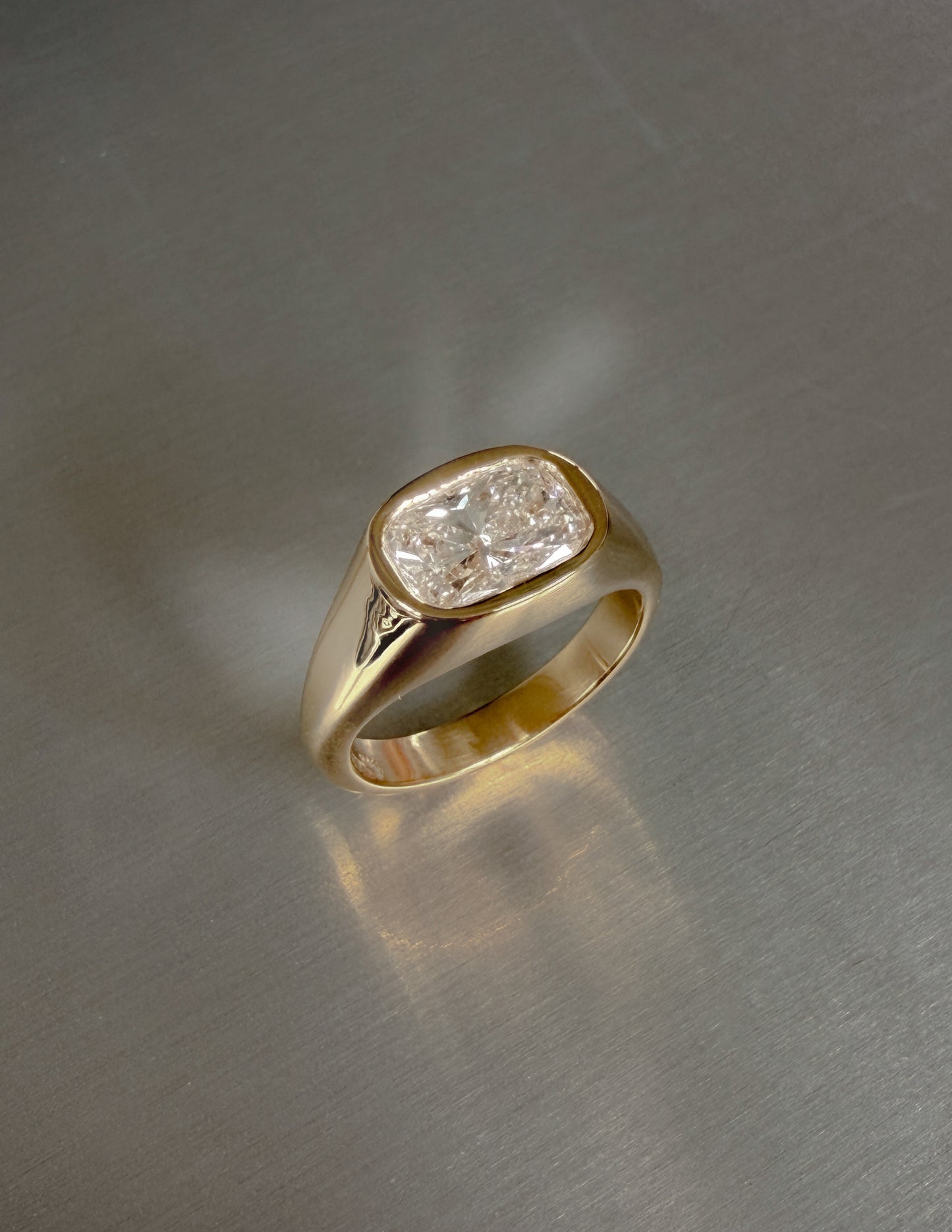 Cushion Cut Diamond Ring