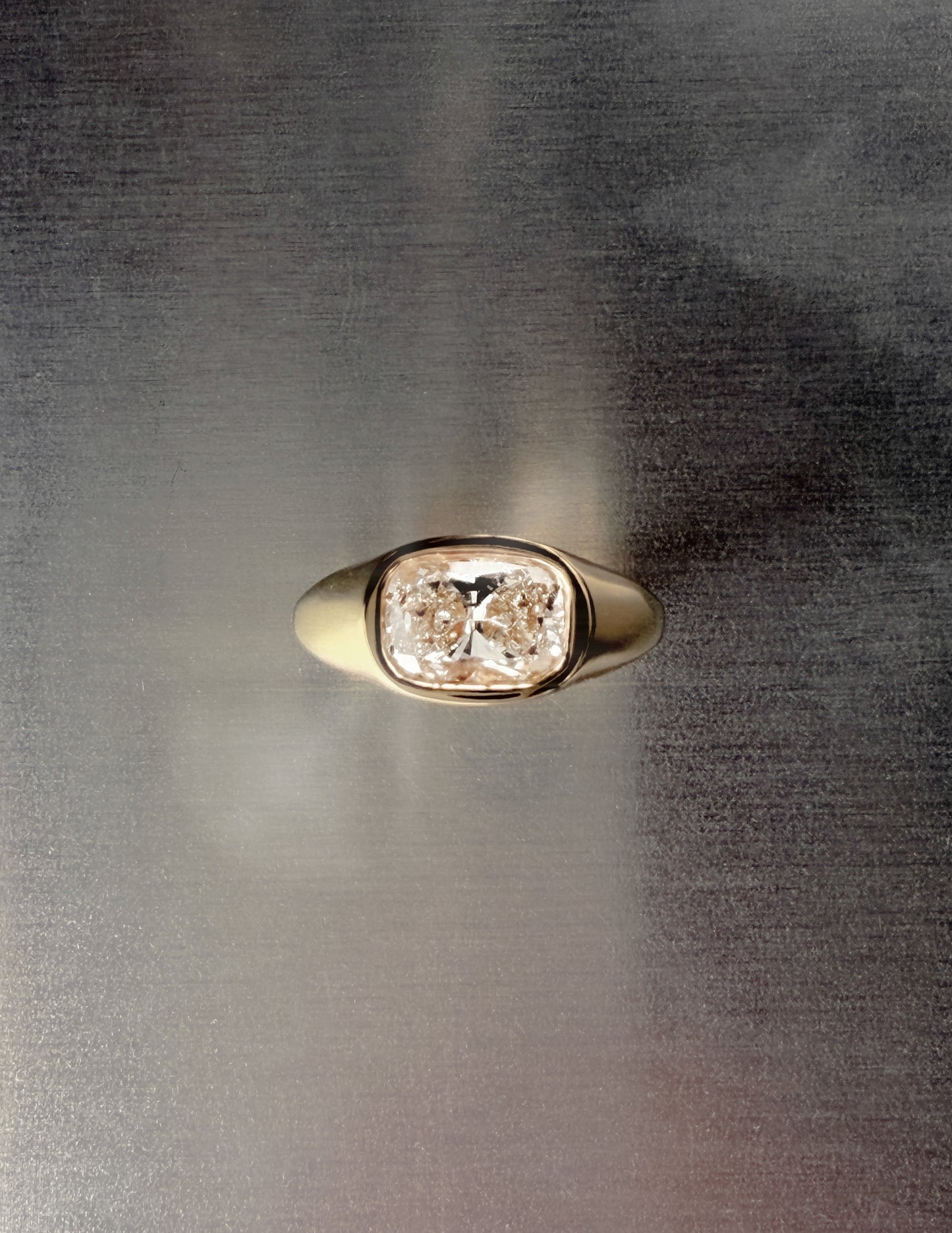 Cushion Cut Diamond Ring