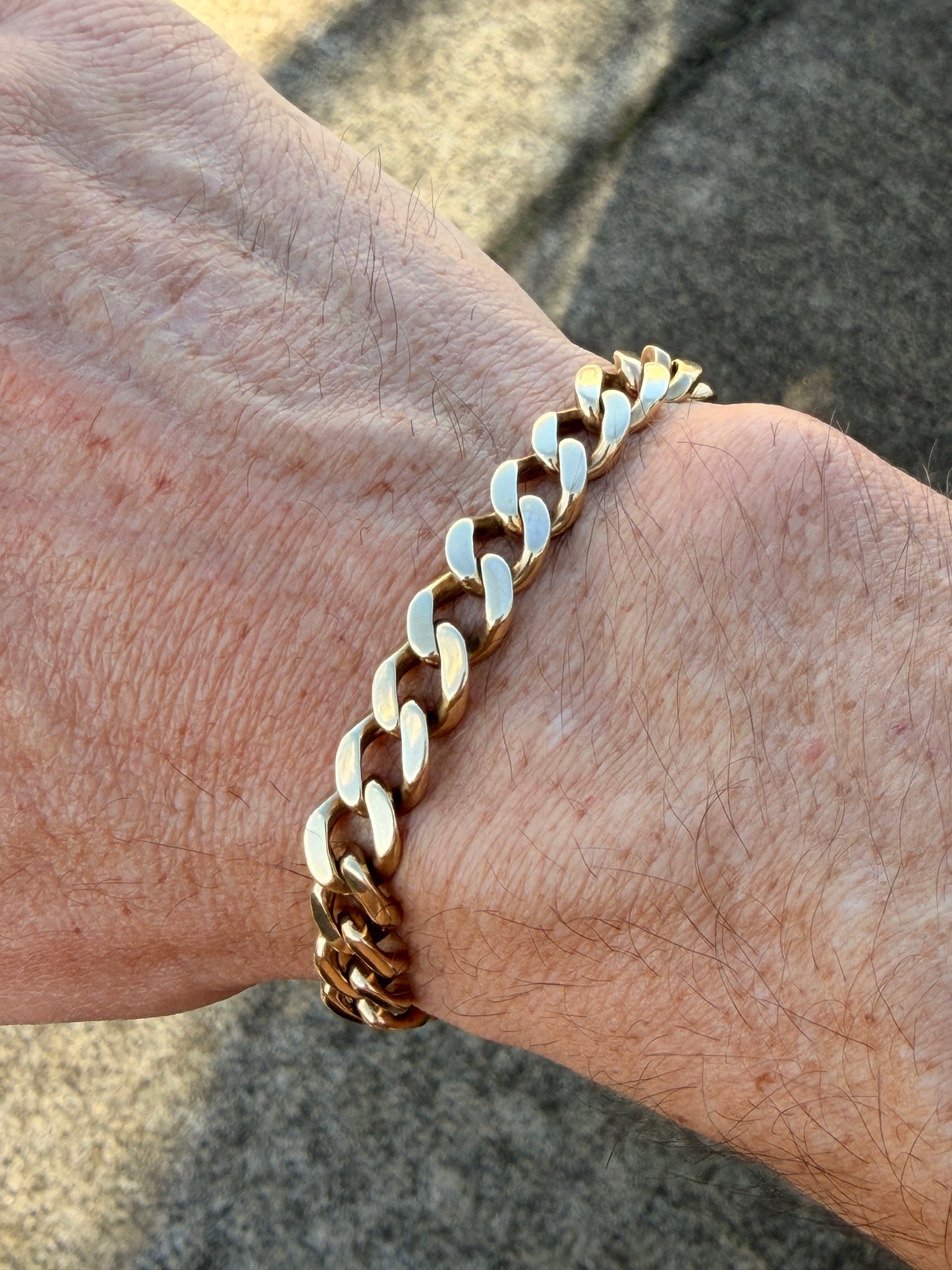 8mm Curb Link Bracelet