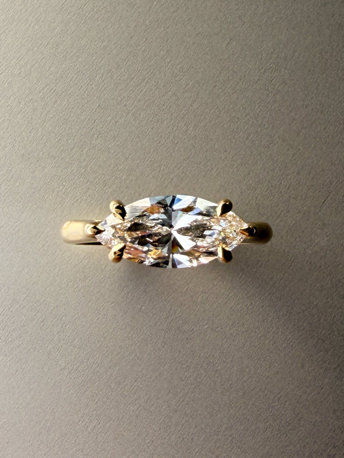 1.5ct Marquise Diamond Ring