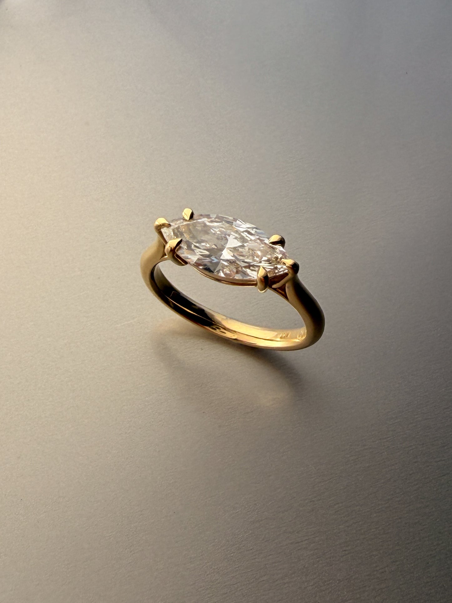 1.5ct Marquise Diamond Ring