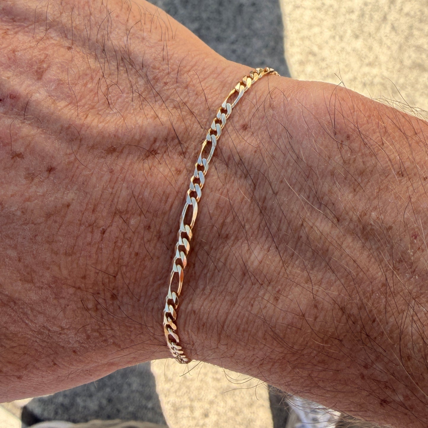 Figaro Bracelet 18.5cm