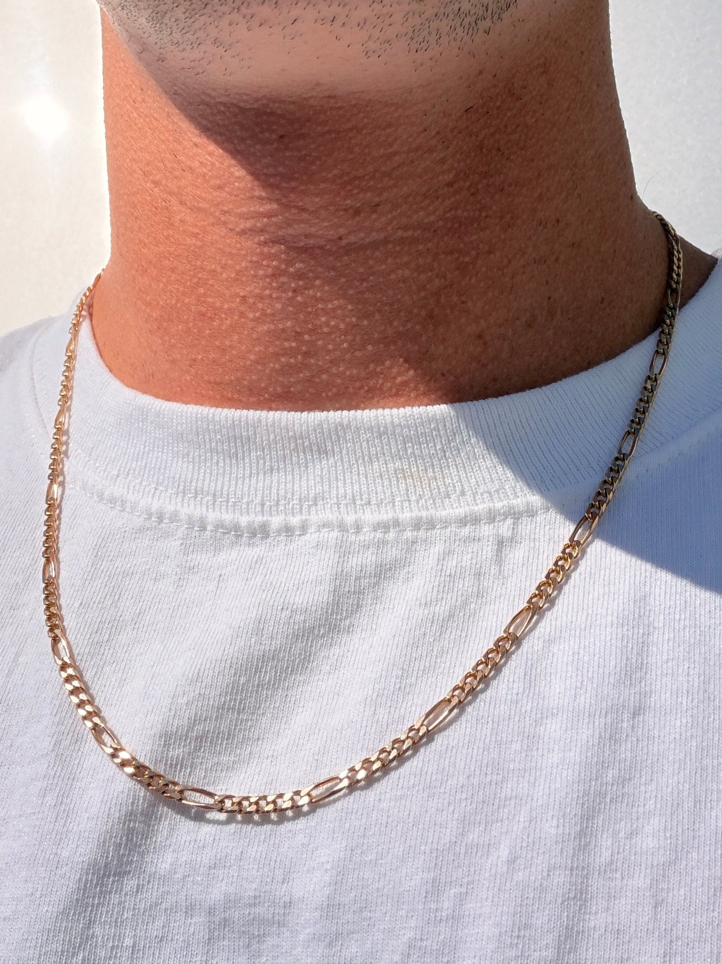 Italian Figaro Necklace 50cm