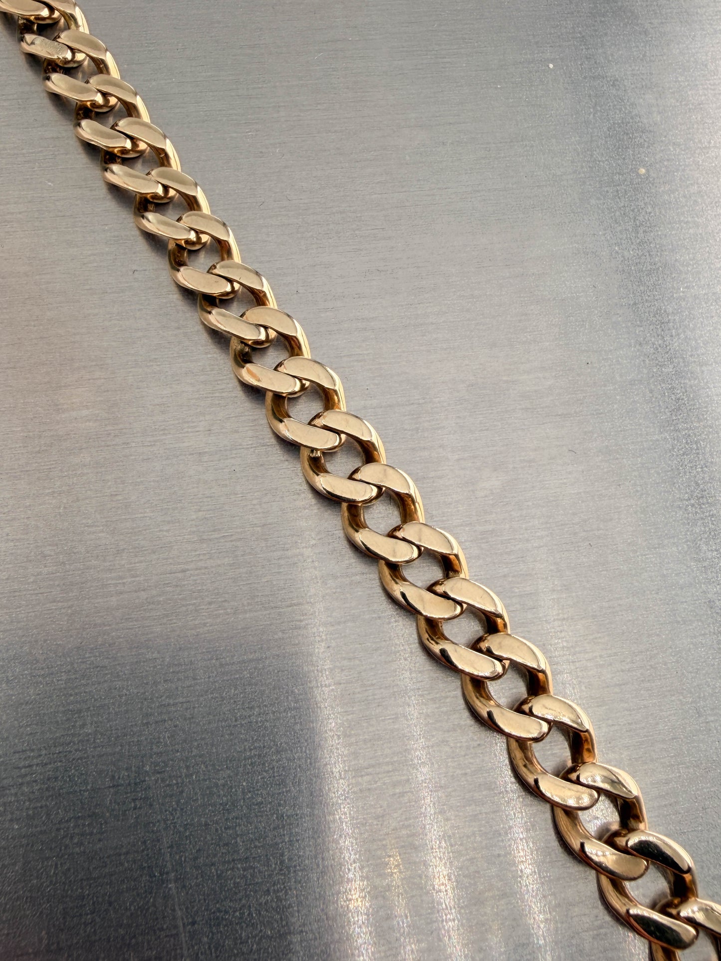 8mm Curb Link Bracelet
